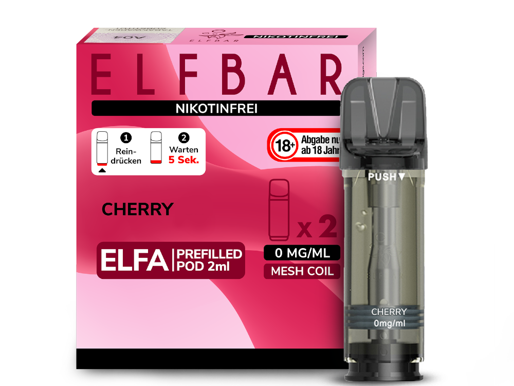 ELFA POD - 0mg/ml Cherry