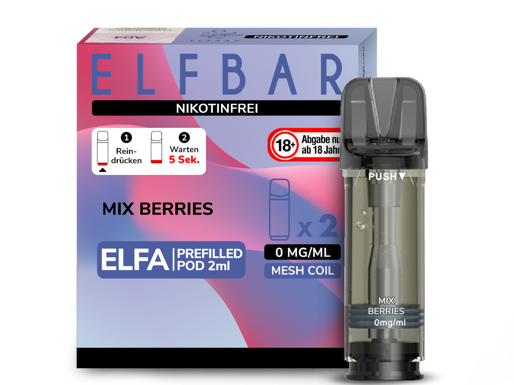 ELFA POD - 0mg/ml Mix Berries