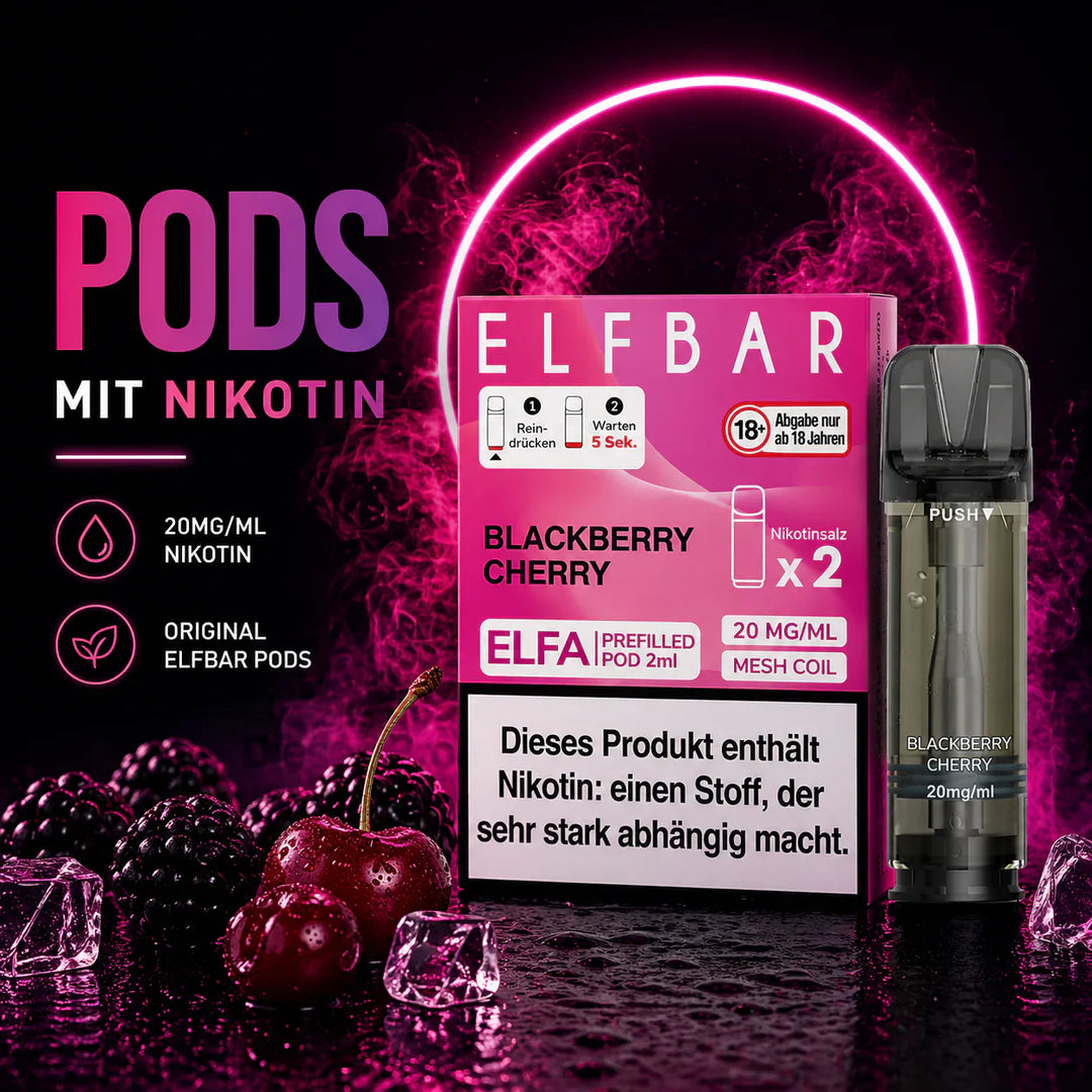 Elfbar Pods mit Nikotin