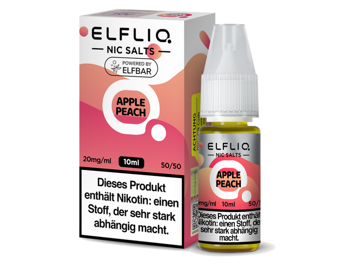ELFLIQ - Apple Peach - Nikotinsalz Liquid 20mg/ml