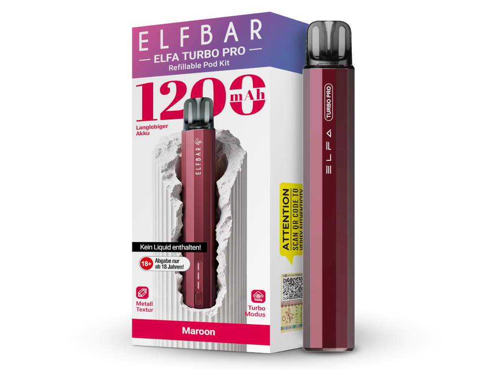 Elfbar - Elfa Turbo Pro E-Zigaretten Set