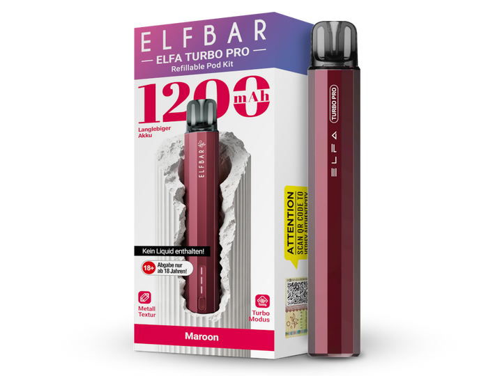 Elfbar - Elfa Turbo Pro E-Zigaretten Set
