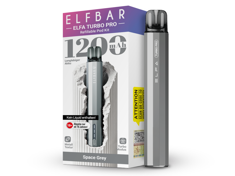 Elfbar - Elfa Turbo Pro E-Zigaretten Set