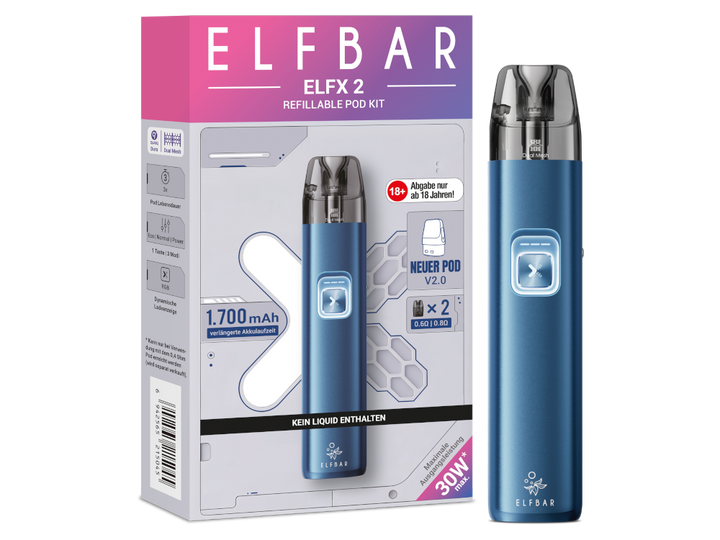 Elfbar - Elfx 2 E-Zigaretten Set