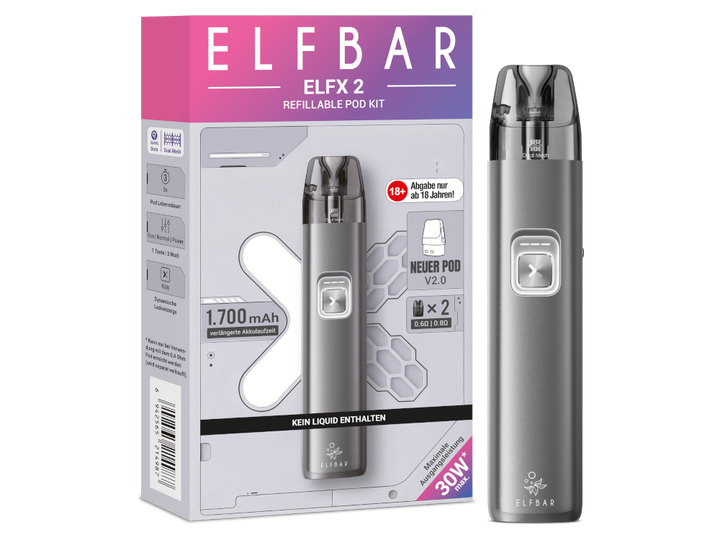 Elfbar - Elfx 2 E-Zigaretten Set