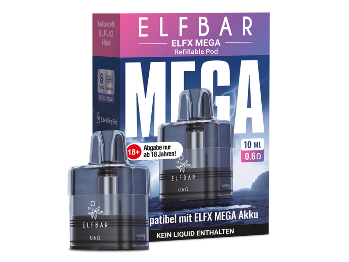 Elfbar - Elfx Mega 0,6 Ohm Pod