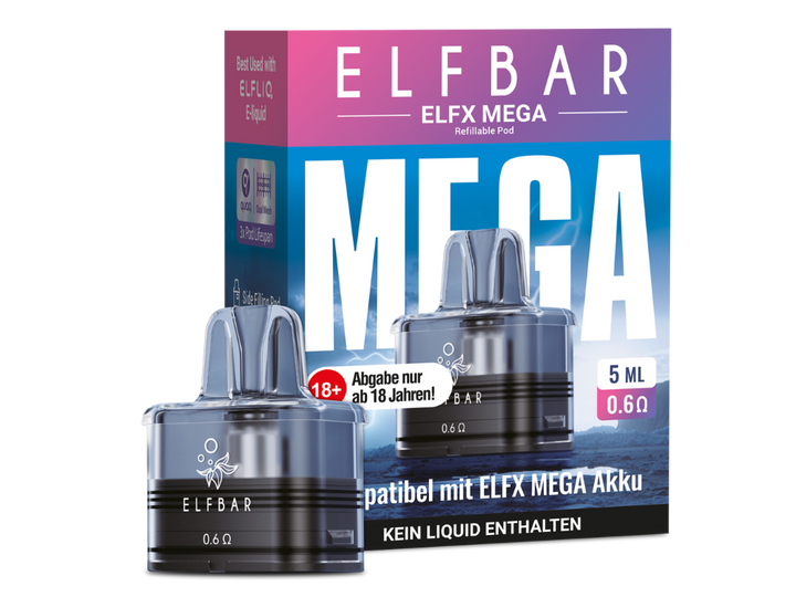 Elfbar - Elfx Mega 0,6 Ohm Pod