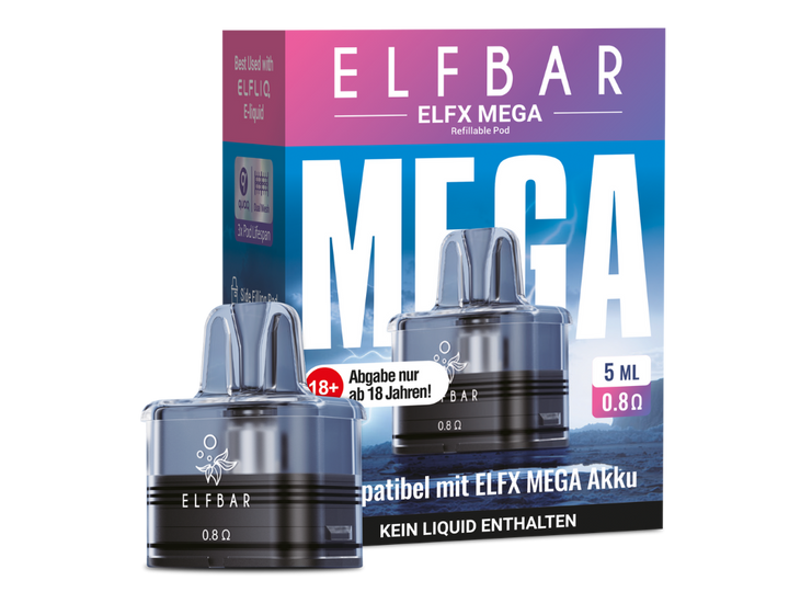Elfbar - Elfx Mega 0,8 Ohm Pod