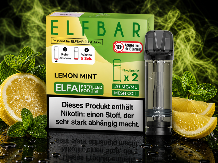 ELFA POD - Lemon Mint 20mg/ml
