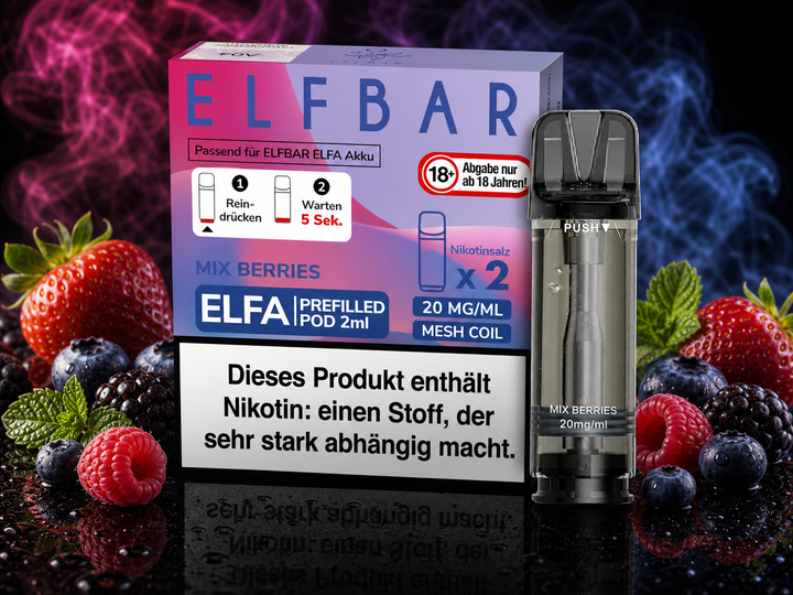 ELFA POD - Mix Berries 20mg/ml