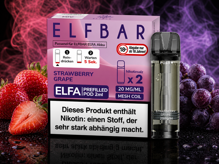 ELFA POD - Strawberry Grape 20mg/ml