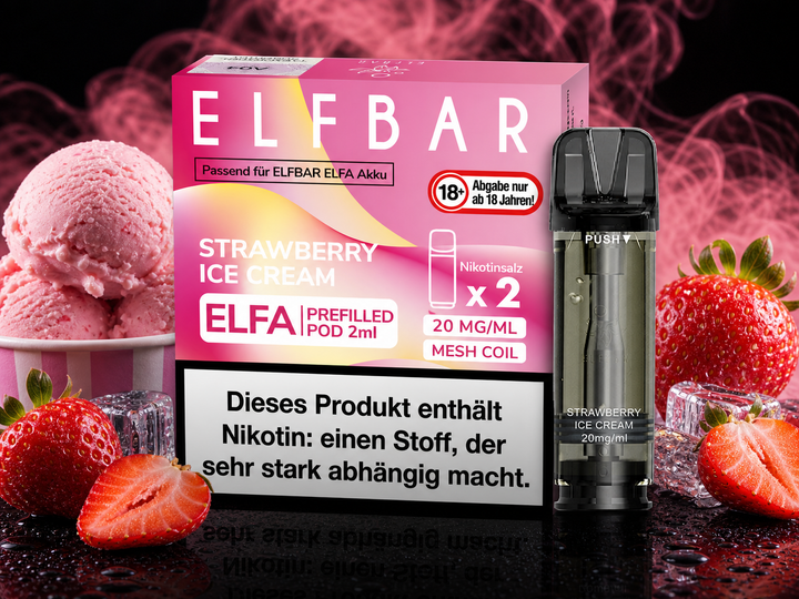 ELFA POD - Strawberry Ice Cream 20mg/ml