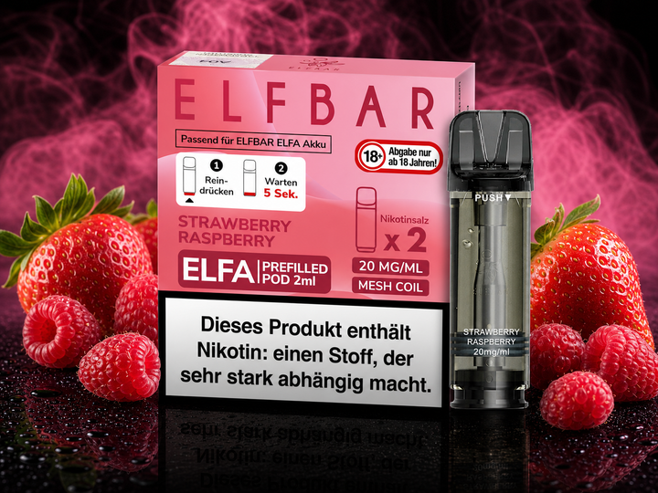 ELFA POD - Strawberry Raspberry 20mg/ml