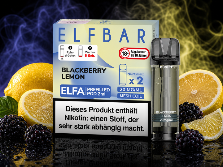 ELFA POD - Blackberry Lemon 20mg/ml