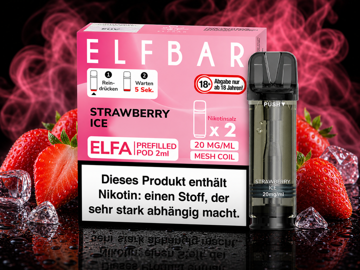 ELFA POD - Strawberry Ice 20mg/ml