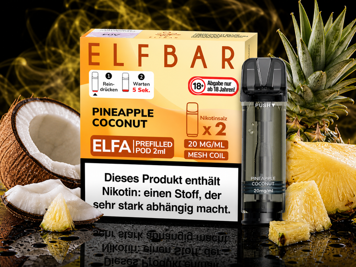 ELFA POD - Pineapple Coconut 20mg/ml