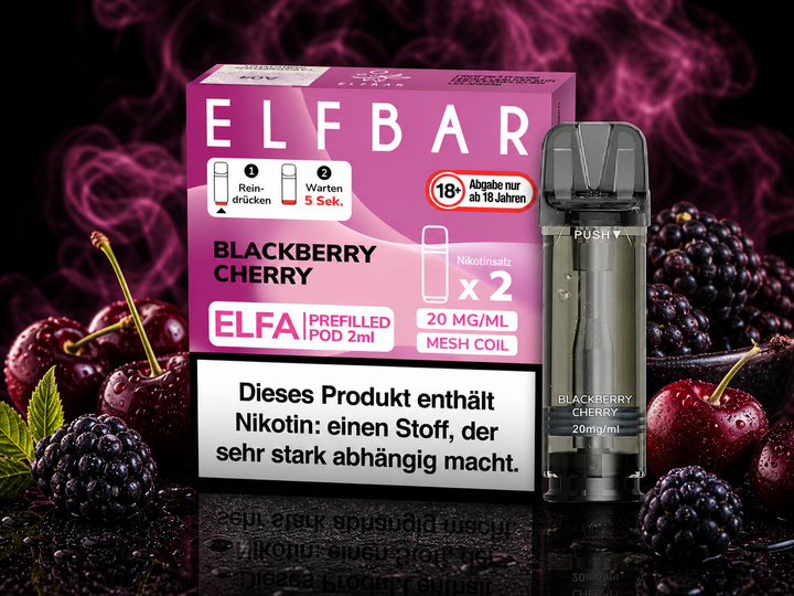 ELFA POD - Blackberry Cherry 20mg/ml