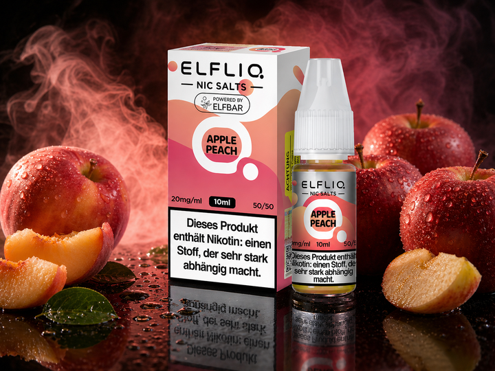ELFLIQ - Apple Peach - Nikotinsalz Liquid 20mg/ml