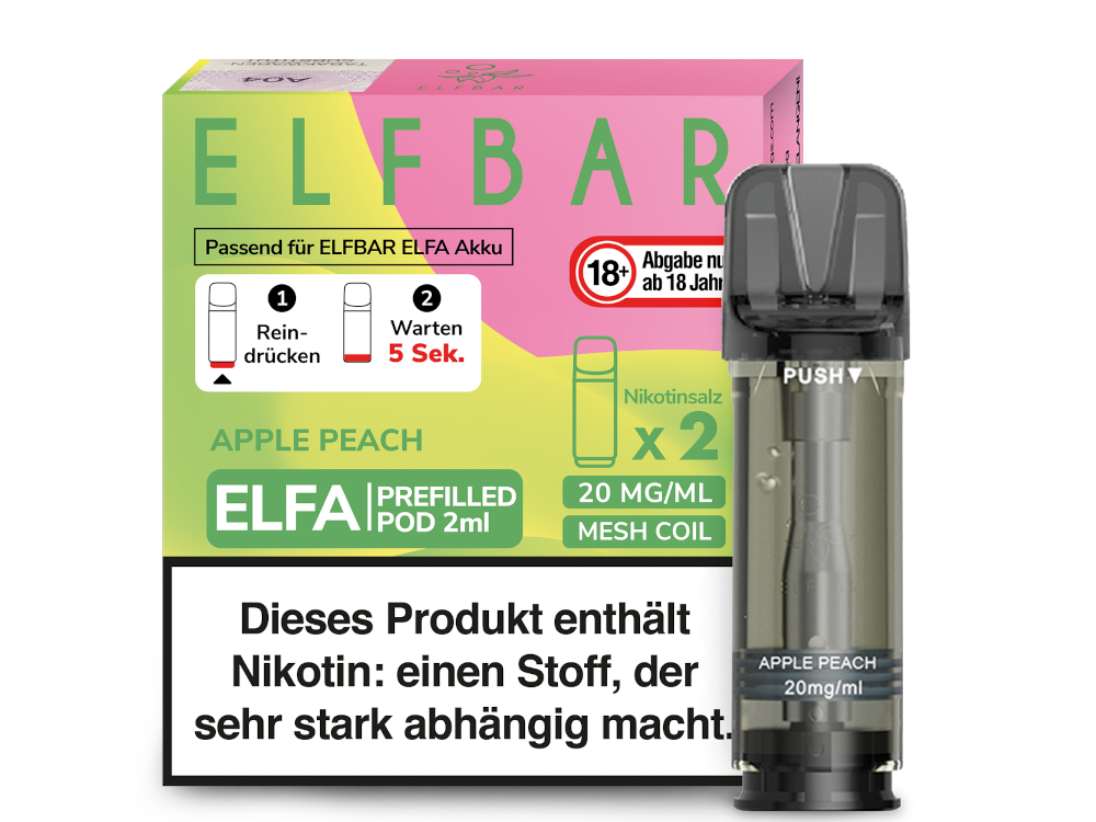 ELFA POD - Apple Peach 20mg/ml