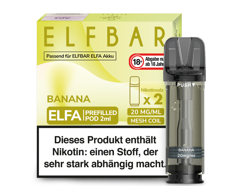ELFA POD - Banana 20mg/ml