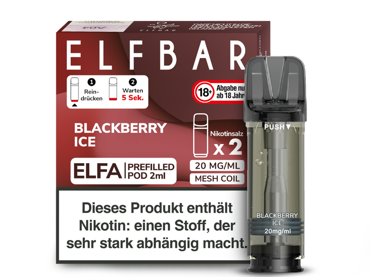ELFA POD - Blackberry Ice 20mg/ml