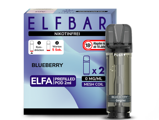 ELFA POD - 0mg/ml Blueberry