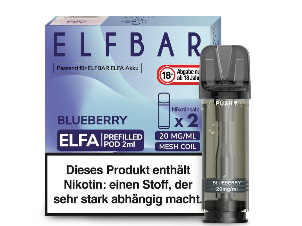 ELFA POD - Blueberry 20mg/ml