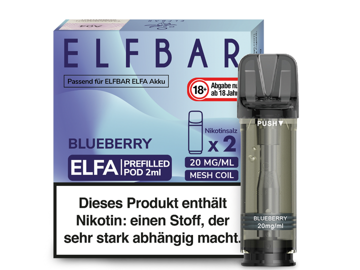 ELFA POD - Blueberry 20mg/ml