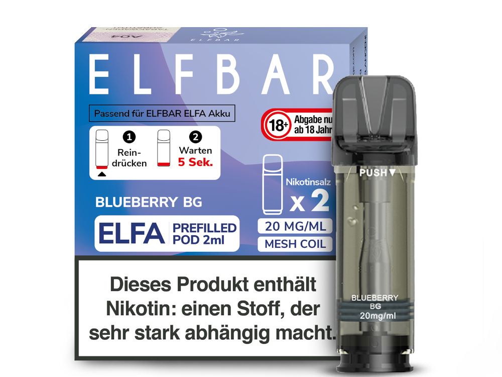 ELFA POD - Blueberry BG 20mg/ml