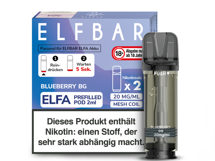 ELFA POD - Blueberry BG 20mg/ml