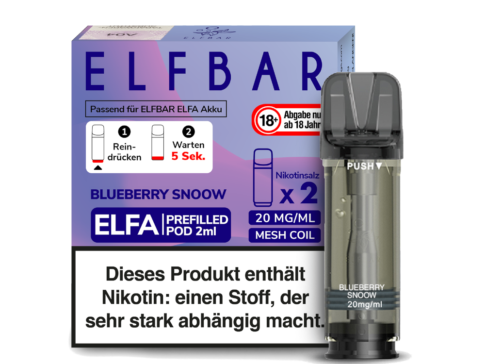 ELFA POD - Blueberry Snoow 20mg/ml