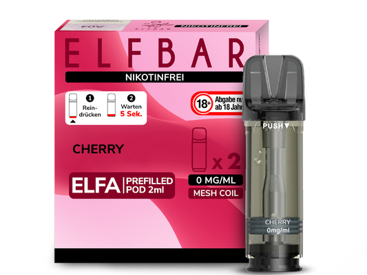 ELFA POD - 0mg/ml Cherry
