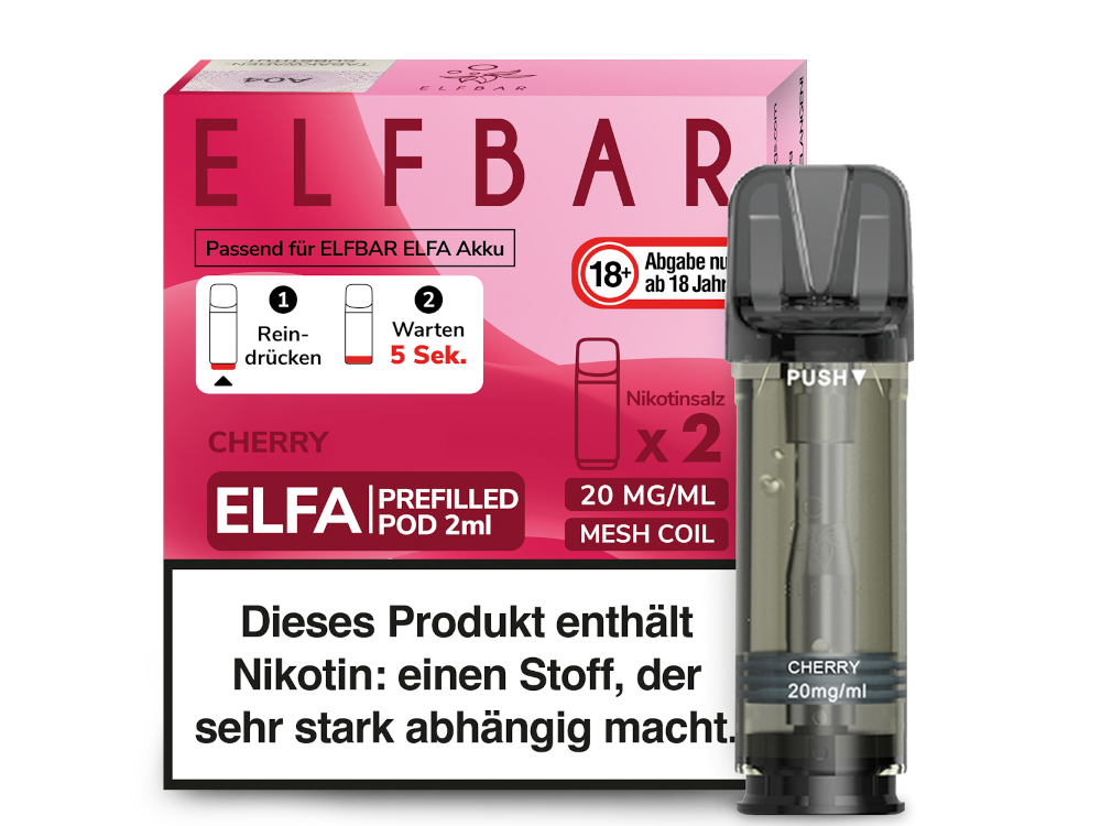ELFA POD - Cherry 20mg/ml