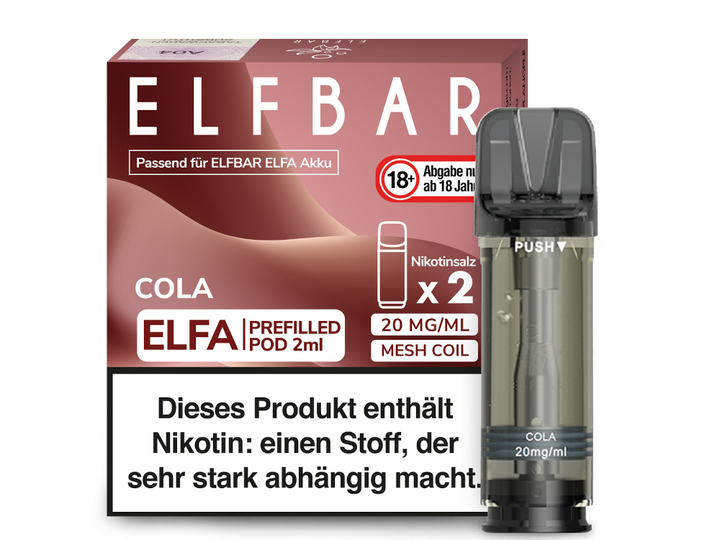 ELFA POD - Cola 20mg/ml