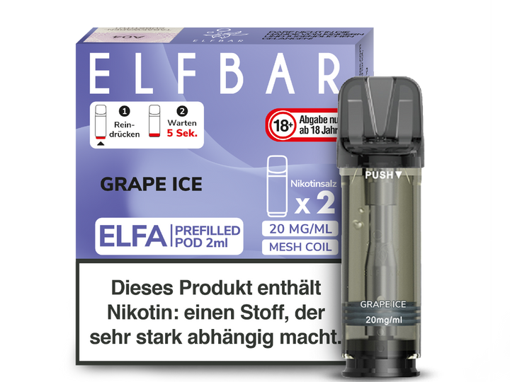 ELFA POD - Grape Ice 20mg/ml