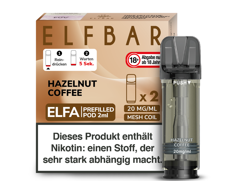 ELFA POD - Hazelnut Coffee 20mg/ml