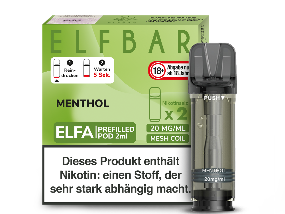 ELFA POD - Menthol 20mg/ml