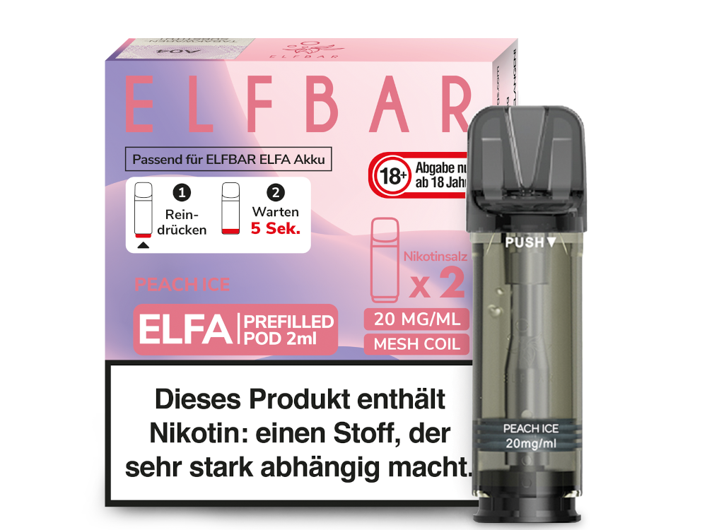 ELFA POD - Peach Ice 20mg/ml