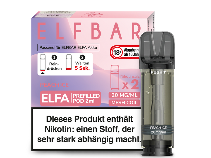 ELFA POD - Peach Ice 20mg/ml