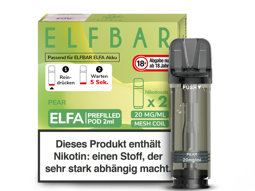 ELFA POD - Pear 20mg/ml
