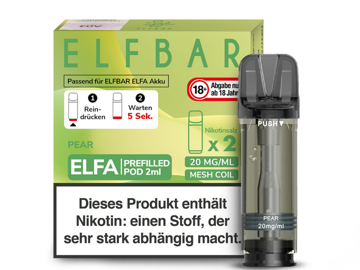 ELFA POD - Pear 20mg/ml