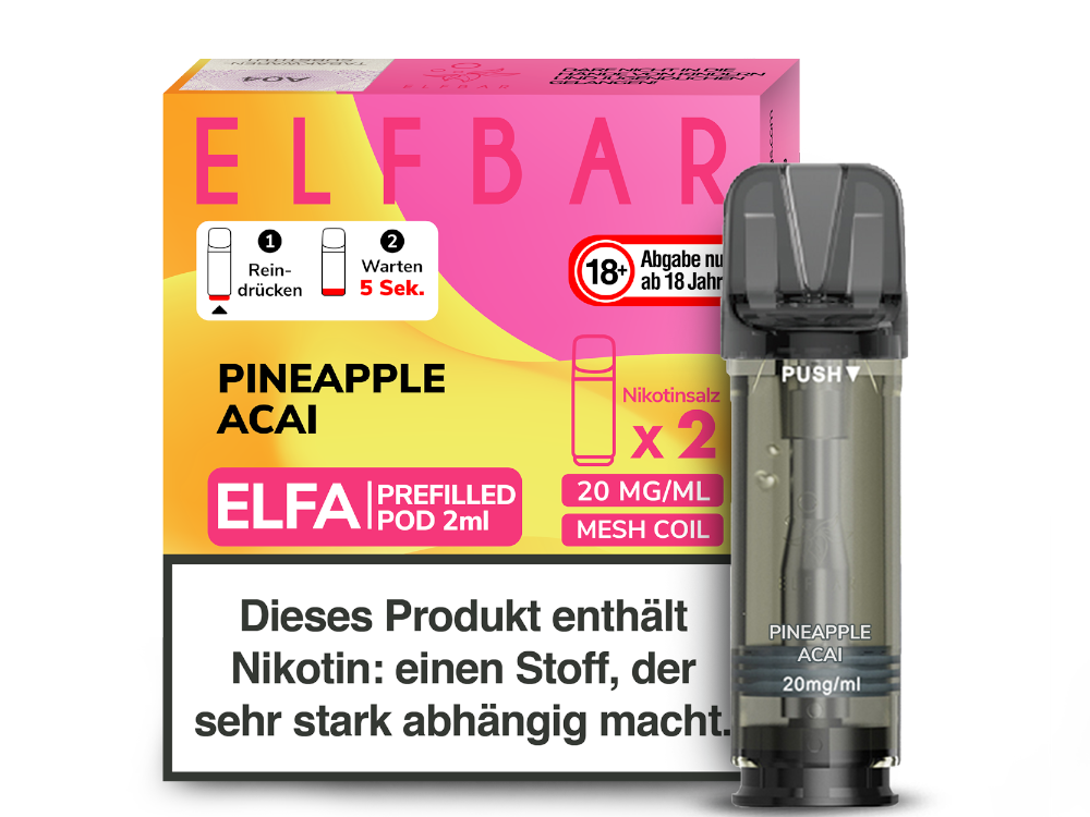 ELFA POD - Pineapple Acai 20mg/ml