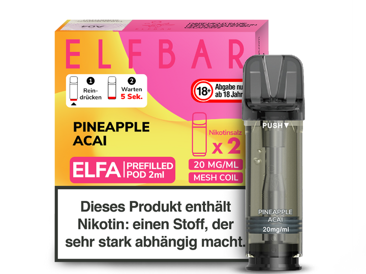 ELFA POD - Pineapple Acai 20mg/ml