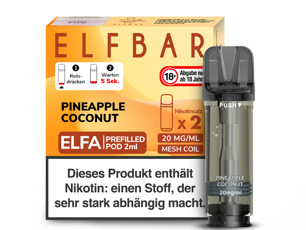 ELFA POD - Pineapple Coconut 20mg/ml
