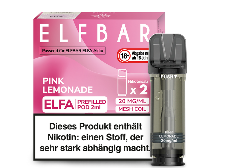 ELFA POD - Pink Lemonade 20mg/ml