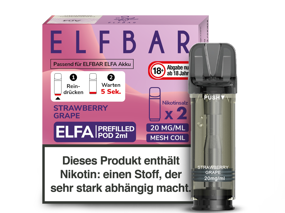 ELFA POD - Strawberry Grape 20mg/ml