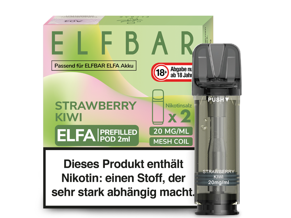 ELFA POD - Strawberry Kiwi 20mg/ml