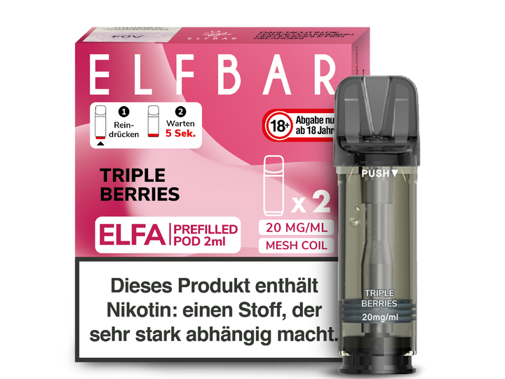 ELFA POD - Triple Berries 20mg/ml