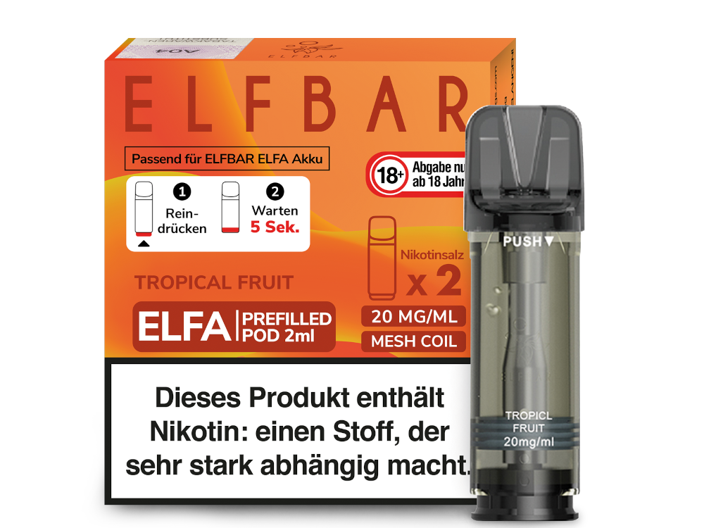 ELFA POD - Tropical Fruit 20mg/ml