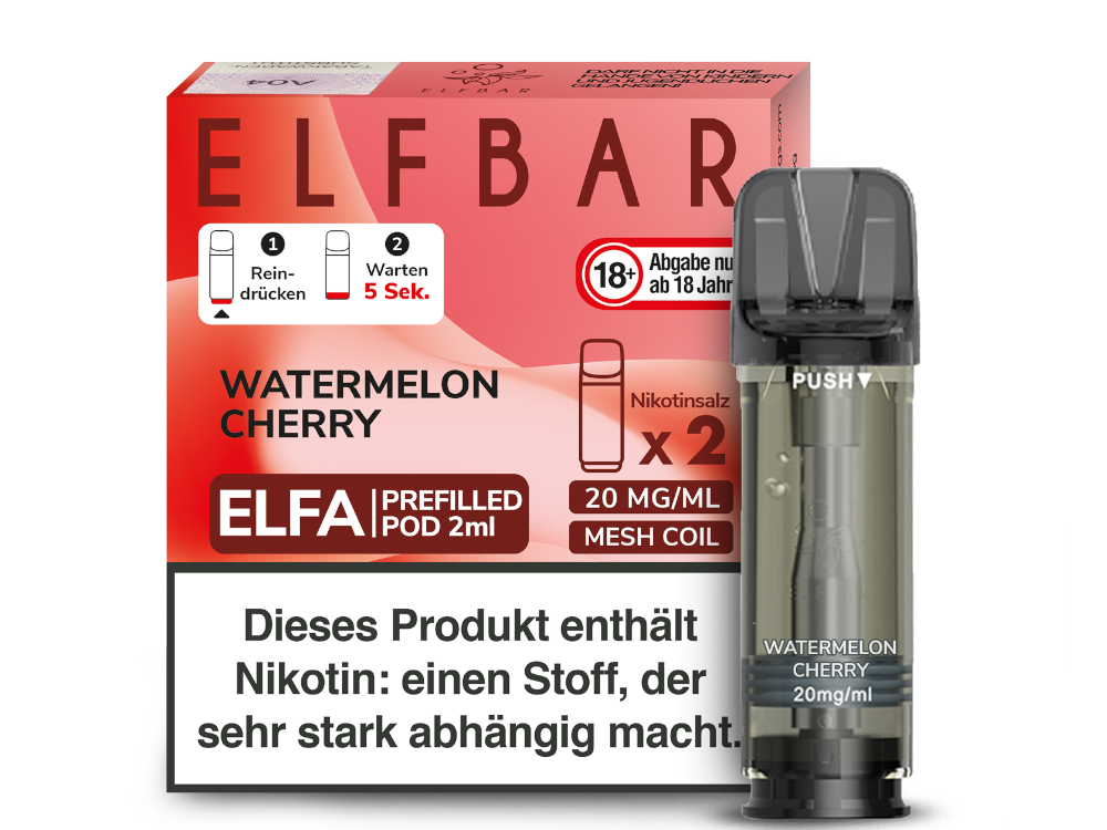 ELFA POD - Watermelon Cherry 20mg/ml